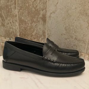 Zara leather loafers